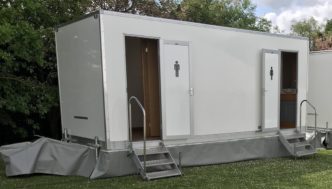 vip toilet trailer,Why You Should Consider a Luxury Toilet Hire for Your Event Over a Plastic Portable Toilet