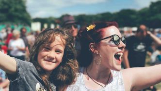 Mother Daughter at Festival,The Future Of Music Festival Toilet Hire